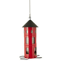 Produktbild von Wildlife Garden Kombi-Haus WG339 Vogelfutterhaus aus Metall in Rot