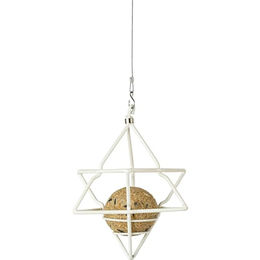 Produktbild von Wildlife Garden Meisenknödelspender WG3331 Futtersäule aus Metall Weiss