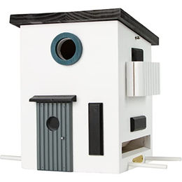 Wildlife Garden Multiholk WG108 Vogelhaus und Nistkasten aus Holz in Weiß – Bild 1 von 9