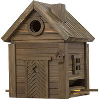 Produktbild von Wildlife Garden WG1126 Multiholk Vogelhaus und Nistkasten aus Holz in Grün Umbra