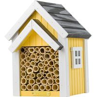 Produktbild von Wildlife Garden WG312 Insektenhotel aus Holz Gelb