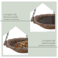 Produktbild von WILDLIFE HOME Vogeltränke zum Aufhängen aus Metall in Braun