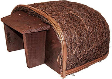Wildlife World Igelhaus aus Naturmaterial in Braun – Bild 1 von 4