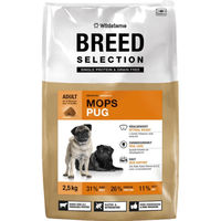 Produktbild von Wildsterne Breed Selection Mops Hundefutter Adult Getreidefrei Hypoallergen 2,5 kg