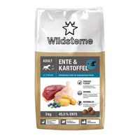 Produktbild von Wildsterne Classic Adult Hundefutter Ente mit Kartoffel