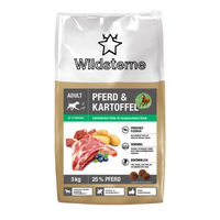 Produktbild von Wildsterne Classic Adult Hundefutter Pferd und Kartoffel getreidefrei monoprotein hypoallergen 3 kg