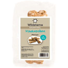 Wildsterne Kauknochen Pferd pur Monoprotein Hypoallergen für Hunde 12 cm – Bild 1 von 3
