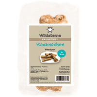 Produktbild von Wildsterne Kauknochen Pferd pur Monoprotein Hypoallergen für Hunde 12 cm
