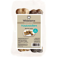 Produktbild von Wildsterne Kauknochen Rind und Lachs für Hunde