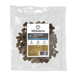 Produktbild von Wildsterne Soft Bites Hundeleckerlies Ente 125g getreidefrei Monoprotein hypoallergen