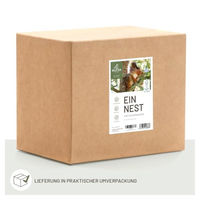 Produktbild von wildtier liebe Eichhörnchen Kobel Eichhörnchenhaus aus FSC Massiv-Holz in Natur und Braun