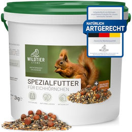 Wildtier Liebe Eichhörnchenfutter mit Sonnenblumenkernen 2kg - 2 kg – Bild 1 von 13