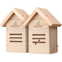 Produktbild von wildtier liebe Marienkäferhotel aus Holz 2 Stück