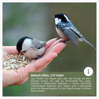 Produktbild von wildtier liebe Vogelfutterspender Erdnussfutterspender aus Metall Grün 23,5cm