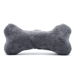 Produktbild von William Walker Hairy Bone Plüschspielzeug Grau Klein