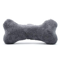 Produktbild von William Walker Hairy Bone Plüschspielzeug Grau Klein