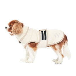 Produktbild von William Walker Hunde SPA Bademantel aus Baumwolle Beige XL