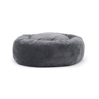 Produktbild von William Walker Hundebett Comfy Cloud Plüsch Dunkelgrau Größe L 80cm