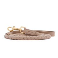 Produktbild von William Walker Hundeleine City Leine Twisted aus Leder in Beige Größe S