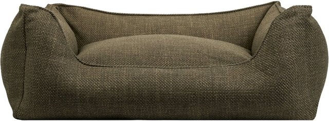 William Walker Luxe Hundebett orthopädisches Kissen Forest XXL Grün Stoff – Bild 1 von 8