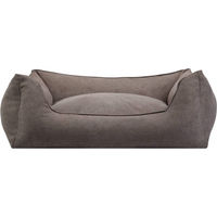 Produktbild von William Walker Plain Hundebett orthopädisches Kissen aus Stoff XXL Stone