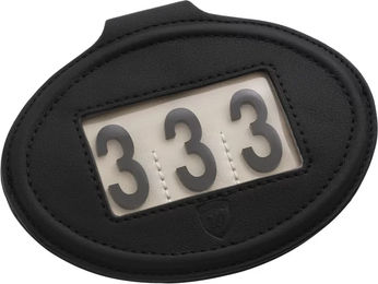 Produktbild von Wilton Reitnummernhalter Pin Medium Schwarz aus Kunststoff
