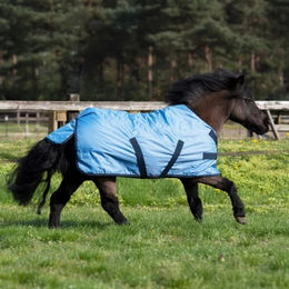WINDCHILLY MINI 100 Outdoordecke für Ponys in Blau – Bild 1 von 2