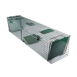 Windhager Lebendfalle für Kleintiere und Waschbären 124 x 26 x 26 cm Grün – Bild 1 von 1