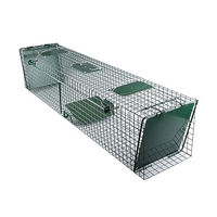 Produktbild von Windhager Lebendfalle für Kleintiere und Waschbären 124 x 26 x 26 cm Grün