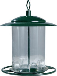 Windhager Vogelhaus Compact Vogelfuttersilo aus Metall und Kunststoff mit 1 Liter Füllvolumen – Bild 1 von 3