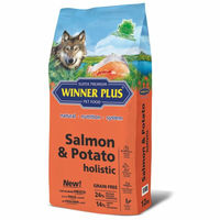 Produktbild von Winner Plus Holistic Hundefutter Lachs & Kartoffel Adult Getreidefrei Hypoallergen 2 x 12 kg - 2 x 12 kg