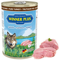 Produktbild von Winner Plus MONO PUR Hundefutter Truthahn Monoprotein Sensitive 400 g - 400 g