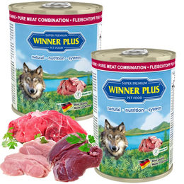 Produktbild von Winner Plus PUR Fleischtopf mit Rind, Lamm und Pute 800 g - 800 g
