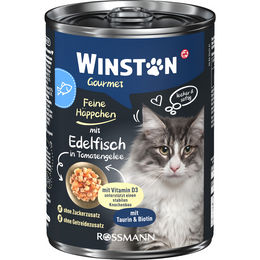 Winston Deluxe Katzenfutter Edelfisch in Tomatengelée – Bild 1 von 1