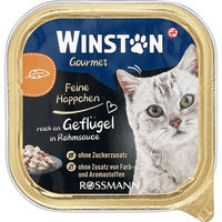 Produktbild von Winston Deluxe Katzenfutter Geflügel in Rahmsauce