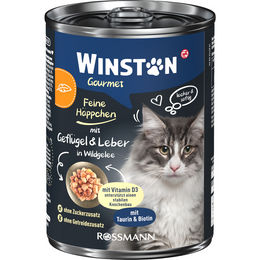 Winston Deluxe Katzenfutter Geflügel und Leber in Wildgelee – Bild 1 von 1