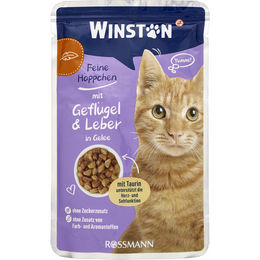 Winston Feine Mahlzeit Geflügel und Leber in Gelee für Katzen – Bild 1 von 1