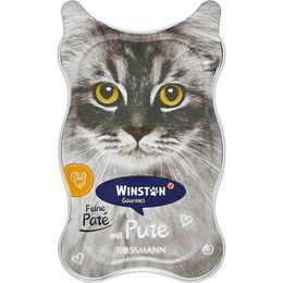 Winston Feine Paté Pute für ausgewachsene Katzen ohne Zucker und Zusatz von Farb- und Aromastoffen – Bild 1 von 2