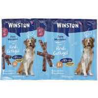 Produktbild von Winston Feine Würstchen mit Rind und Geflügel für Hunde