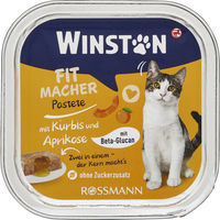 Produktbild von Winston Fitmacher Pastete mit Kürbis und Aprikose für Hunde