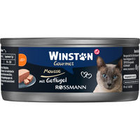 Produktbild von Winston Gourmet Mousse Geflügel Katzenfutter