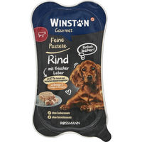 Produktbild von Winston Hundefutter Rind und frische Leber