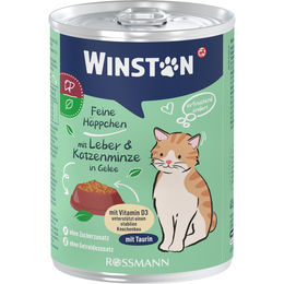 Winston Katzenmenü mit Leber und Katzenminze – Bild 1 von 1