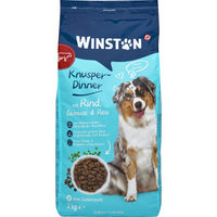 Produktbild von Winston Knusper-Dinner Hund Adult mit Rind und Reis ohne Zucker