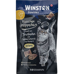 Winston Leckerli Fleischige Häppchen mit Leber und Herz für erwachsene Hunde 40g – Bild 1 von 2