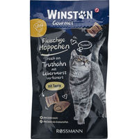 Produktbild von Winston Leckerli Fleischige Häppchen mit Leber und Herz für erwachsene Hunde 40g