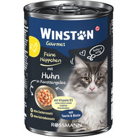 Produktbild von Winston Nassau Hühnchen in Karottengelée für Katzen