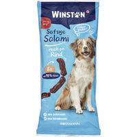 Produktbild von Winston Nassau Hundefutter Salami mit Rind 8x Nassfutter