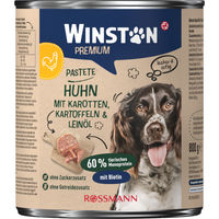 Produktbild von Winston Premium Pastete Huhn mit Karotten, Kartoffeln und Leinöl für Hunde