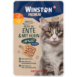 Winston Premium Pastete mit Ente und Huhn für Katzen – Bild 1 von 1